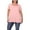 Rose, variant on White Mark Women's Plus Size Crisscross Neck Short Sleeve Top