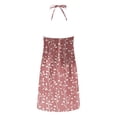 thumbnail image 5 of Amzcrzy Robes pour Femmes Mode Imprimé Floral Robes d'Été pour Femmes Décontractées Sans Manches Robe d'Été Dos Nu Ample Robe de Plage Mini, 5 of 5