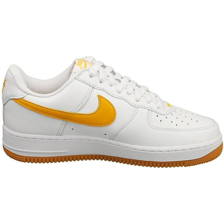 Men's Nike Air Force 1 Low Retro QS White/University Gold (FD7039