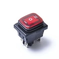 thumbnail image 3 of xinxixnxx On-Off-On 6 Pin 12V Car Boat LED Light Rocker Toggle Switch Latching Waterproof Switch No.1, 3 of 6