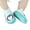 Green, variant on Baby Toddler Girls Creative Pure Color Grip Socks Gift Newborn Infant and Gripper Socks