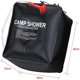 thumbnail image 2 of Bolso portátil al aire libre 40l de la ducha que acampa, bolso del baño del almacenamiento del agua de baño oso de fresa Electrónica, 2 of 5