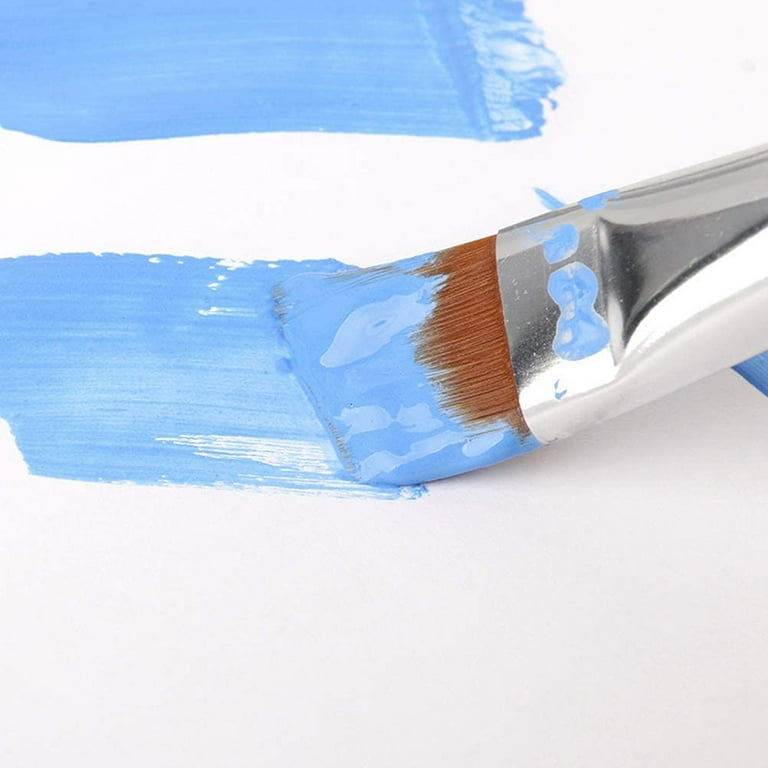 CL-42 Classroom Colors Artist Paint Brush Fan Hog Bristle