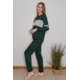 thumbnail image 4 of Conjunto Deportivo PRETTYGARDEN 2 Piezas Manga Larga Verde Oscuro XL, 4 of 5