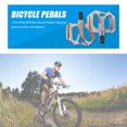 thumbnail image 4 of Bicicleta 2x M195 MTB Pedales de Ndcxsfigh 2 Rodamientos Aluminio con reflector (Plata), 4 of 5