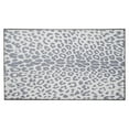 thumbnail image 5 of My Magic Carpet 3'x5' Machine Washable Non-Slip Kitchen Entryway Area Rug - Miya Leopard Grey, 5 of 5