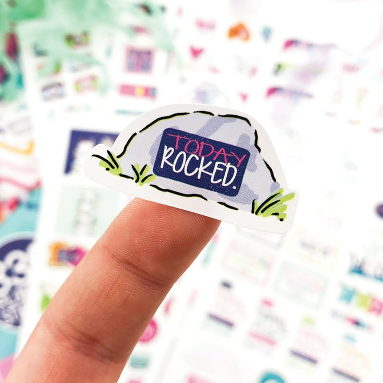 Planner Stickers Grateful Heart Collection Qty 330 Daily Thankfulness Awesome Days for Gratitude Journals Bullet Journaling Happy Hearts