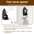 thumbnail image 4 of Iron Board Hanger Wall Mounted Ironing Board Organizer Space Saving Iron Board Holder Easy to Install Iron Board Rack Heat Resistant Electric Iron Holder for Home Bathroom, 4 of 10