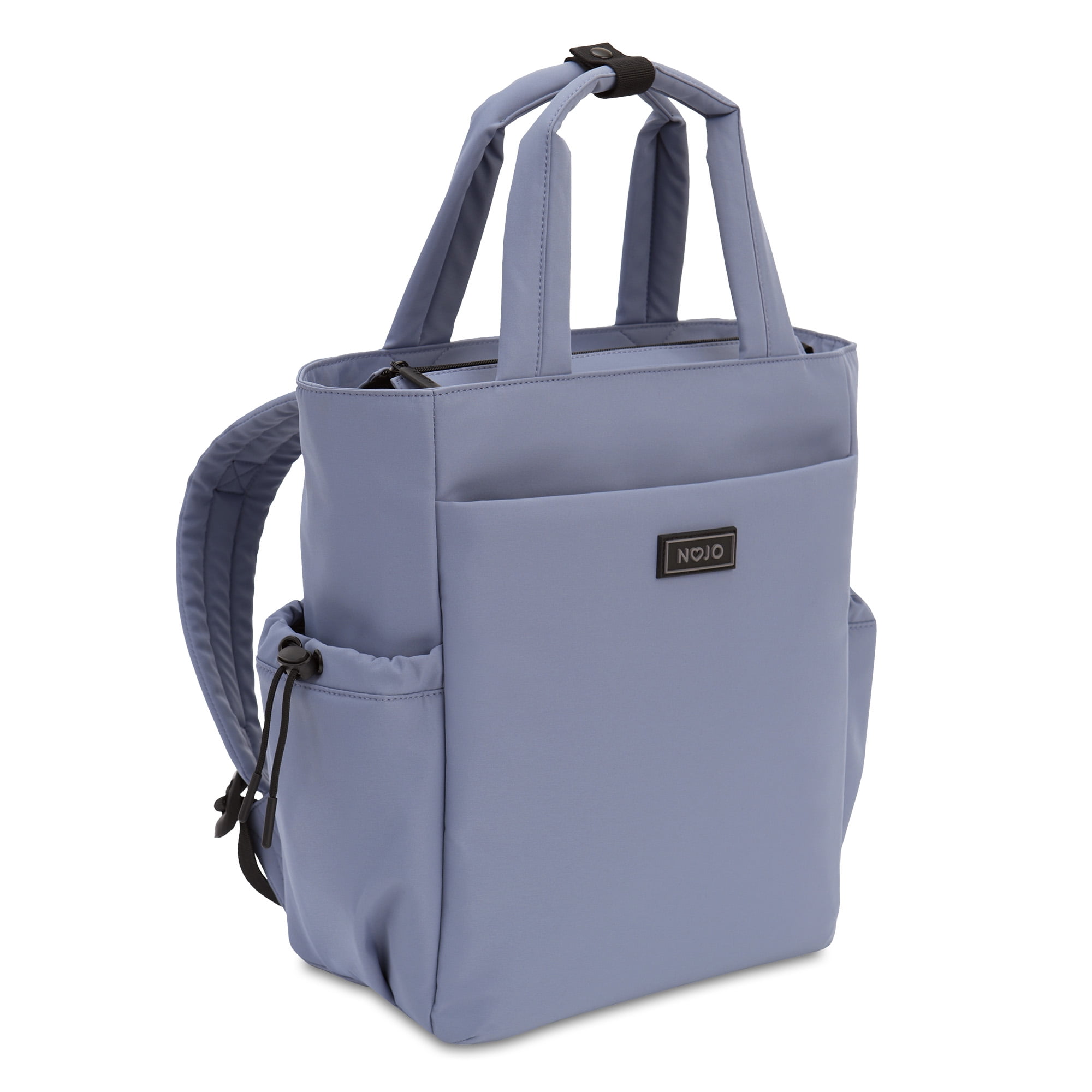 NoJo Diaper Bag Tote and Backpack For Parents, 8 Pockets - Blue Bell