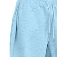 thumbnail image 5 of Diufon Baggy Sweatpants for Women Drawstring High Waist Fleece-lined Pants Fall Winter Warm Pants with Pockets, 5 of 7