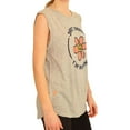 thumbnail image 2 of P.J. Salvage Womens Don't Panic Pajama Sleep Tank Top, Grey, Small, 2 of 5