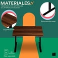 thumbnail image 3 of Mubson Escritorio Elevable Gamer u de Oficina Mako. Escritorio con Altura Ajustable Automática, 3 of 5
