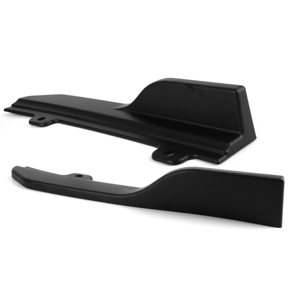 Ikon Motorsports Compatible with 18-22 Honda Accord OE Style Rear Bumper Splitters Black PP