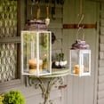 thumbnail image 2 of Glass Metal Lantern Candle Holder, 2 of 10