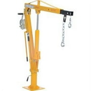 Vestil 29254 Winch-Operated Truck Jib Crane - Up to 2000 lbs Capacity - Model No. WTJ-4