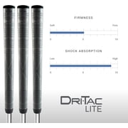 Winn Golf Dri-Tac Lite Jumbo Golf Grip Dark Gray .600 [33g]