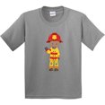 thumbnail image 3 of Inktastic African American Boy, Fireman, Firefighter, Helmet Youth T-Shirt, 3 of 5