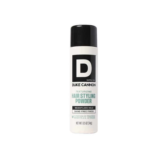 Duke Cannon Styling Powder for Men, Light Hold, No Shine, 0.5 oz