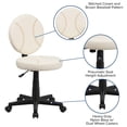 thumbnail image 4 of Scranton & Co Contemporary Office Swivel Chair in Cream, 4 of 7