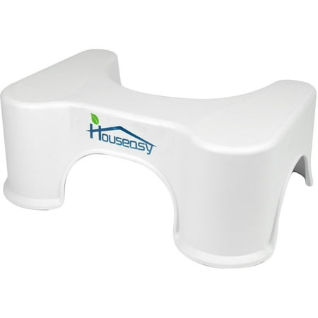 Houseasy Toilet Stool Bathroom Step Fits All Size Toilets