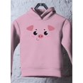 thumbnail image 3 of Cute Piggy Smile Face Hoodie Toddler -Image by Shutterstock,  2 Toddler, 3 of 4
