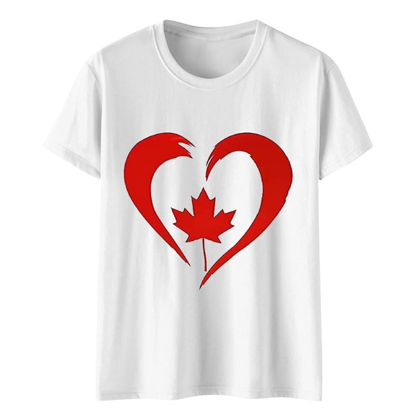 Camisas de Manga Corta para las Mujeres Impresión de Manga Corta Cuello Redondo, Camisa Casual de Poliéster para las Mujeres, Lavado de Manos