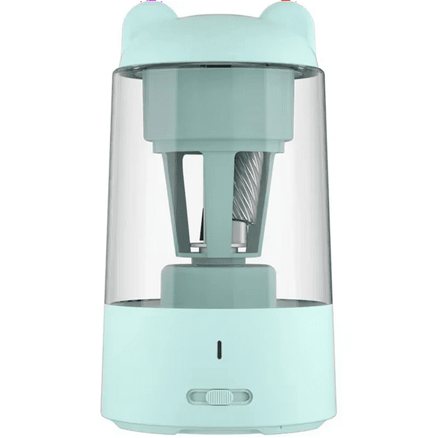 Sacapuntas Eléctrico Automático para Niños - Diseño de , Sacapuntas Eléctrico Recargable Azul