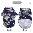 thumbnail image 4 of Disfraz hawaiano para perro, incluye camisetas geniales para cachorro, ropa de verano, moda Retro divertida y linda para perro, 4 of 6
