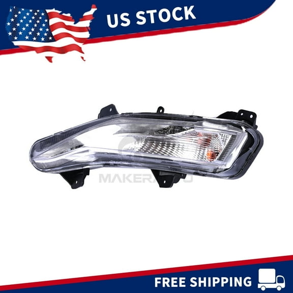 Front Driver Side Bumper DRL Daytime Running Light For 2019-2024 Chevy Malibu 2020 2021 2022 2023 84843549 GM2562117