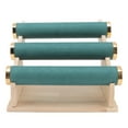 thumbnail image 3 of 3 Tier Bracelet Stand, Detachable Scratch Proof Bracelet Holder Prevent Wear Stable  For Watch For Shop Green, 3 of 8