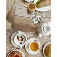 thumbnail image 4 of Brown Beige Kitchen Dish Towels for Drying Dishes Set of 2, Farmhouse Vintage Gradient Wooden Grain Waffle Weave Microfiber Hand Tea Bathroom Towels Quick Dry & Absorbent Towel 15.7x23.6, 4 of 7