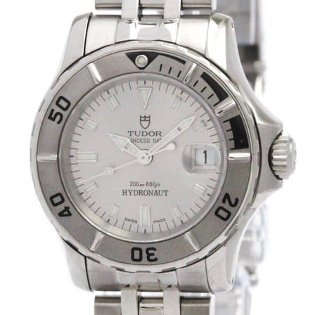 Pre-Owned TUDOR Princess Date Hydronaut Steel Automatic Watch 99090P Polished (Good)