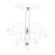 thumbnail image 1 of Soporte de cono de helado Clear 24 agujeros de doble capa Dia 3 cm Rolli Roll Roll Suportador de cono para aniversarios, 1 of 9