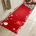thumbnail image 5 of Merry Christmas Non Slip Kitchen Mat for Floor Modern Bath Carpet Entrance Doormat Christmas Tree Living Room Bathroom Area Rugs, 5 of 6