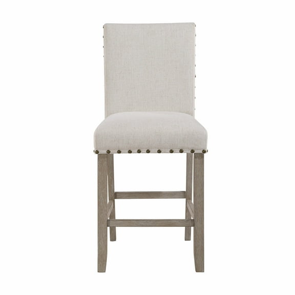 Global Furniture USA D1622 Bar Stool White Set of 2