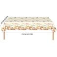 thumbnail image 3 of Penkiiy Disposable Thanksgiving Tablecloths,Fall Tablecloth Maple Leave Theme Party Autumn Pumpkin Leaves Disposable Plastic Fall Thanksgiving Table Cover Decoration Supplies, 3 of 5