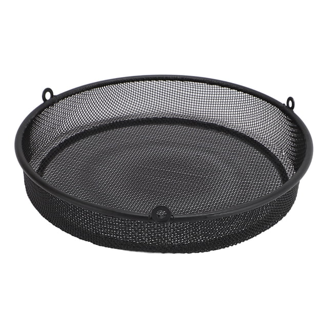 Bird Feeder, Ventilated Weather Resistant Iron Bird Feeder Platform with Chain for Garden