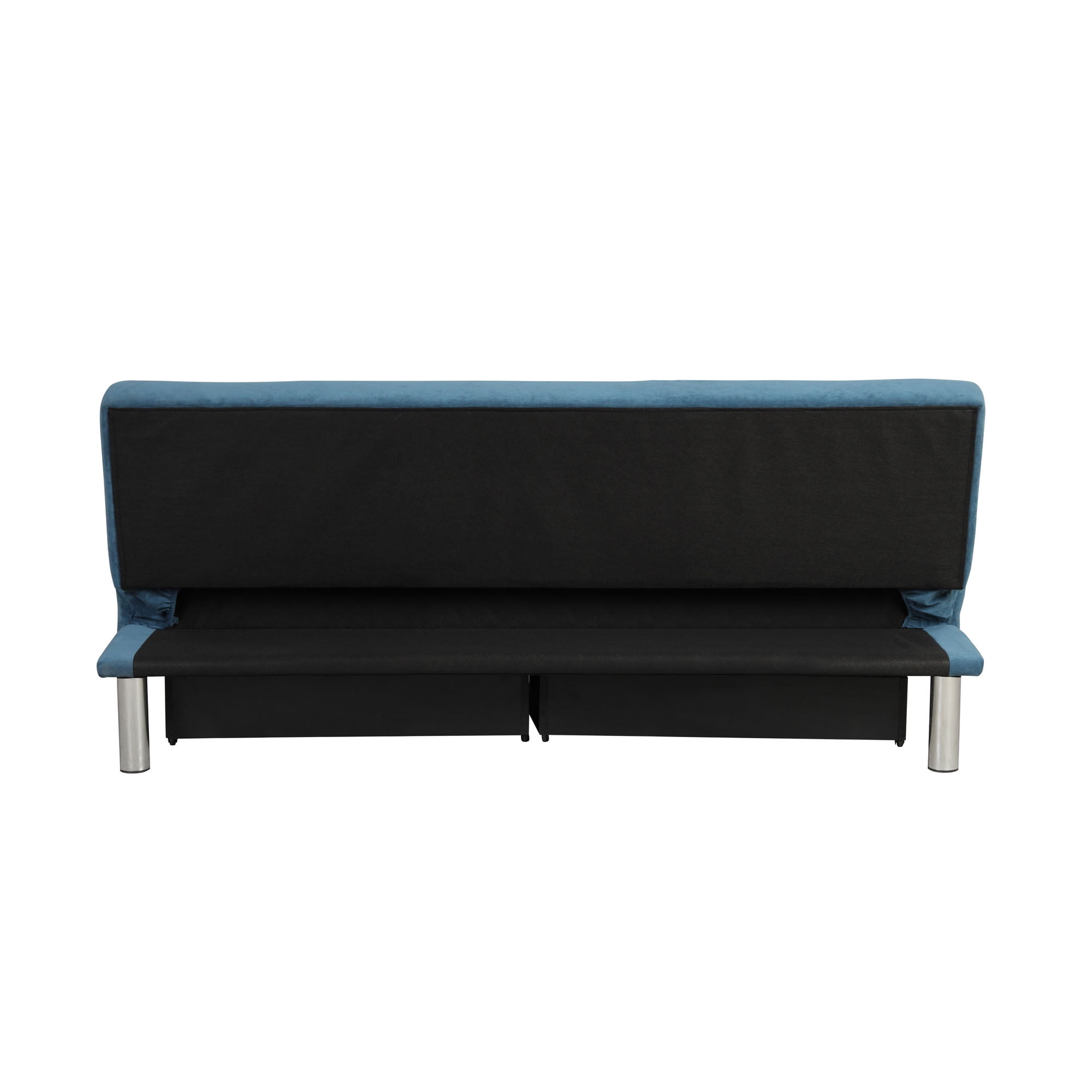 Buy Serta Hathaway Modern Futon with Power and Storage, Aqua Fabric