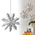 thumbnail image 1 of Cqxid Hangs Under $10 Paper Snowflakes With Lights Light Up Paper Snowflakes Snowflake Paper Paper Snowflake With Lights Lighted Paper Snowflakes For Winter Christmas Interior Decoration, 1 of 9