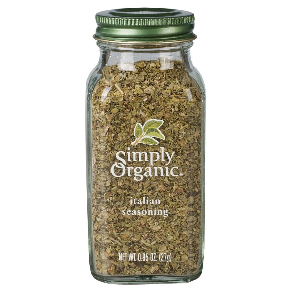 Simply Organic Italian Seasoning Blend Certified Organic 095 Oz