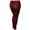 thumbnail image 2 of FashionOutfit Women's Cotton Spandex Full length Good Strechy Legging, 2 of 3
