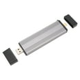 thumbnail image 1 of Aluminum Alloy SSD Enclosure, USB3.2 Gen2 M.2 Nvme PCIE NGFF  SSD Enclosure Adapter Up To 10Gbps  For 2242 For 2280, 1 of 8