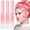 Pink, variant on 3 Pack Carbon Lift Teasing Combs with Metal Prong, Hair Pick Comb for Women Hair Styling(Pink)