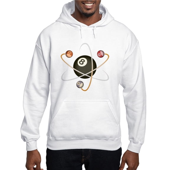 CafePress - Billiard Atom Hooded Sweatshirt - Pullover Hoodie, Hooded Sweatshirt