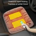 thumbnail image 6 of Car Seat Warmer Car Heated Seat Cushion Wear Resistant Fast Heating Usb Powered Temperature Adjustable Auto-off Electric Heating Pad, 6 of 8