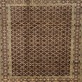 thumbnail image 1 of Ahgly Company Machine Washable Indoor Square Abstract Bakers Brown Area Rugs, 5' Square, 1 of 7