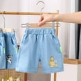 thumbnail image 5 of Gubotare Baby Jean Shorts Toddler Kids' Denim Shorts - Breathable Summer Jeans for Boys & Girls, Soft Stretch Waist Casual Play Shorts 6 12 24 Months 2T 3T 4T 5T 6T (Sky Blue,3-4 Years), 5 of 9