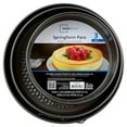 thumbnail image 3 of Mainstays, 6", 8", 10" Round Nonstick Carbon Steel Springform Cake Pans, Gray, Set of 3, 3 of 13