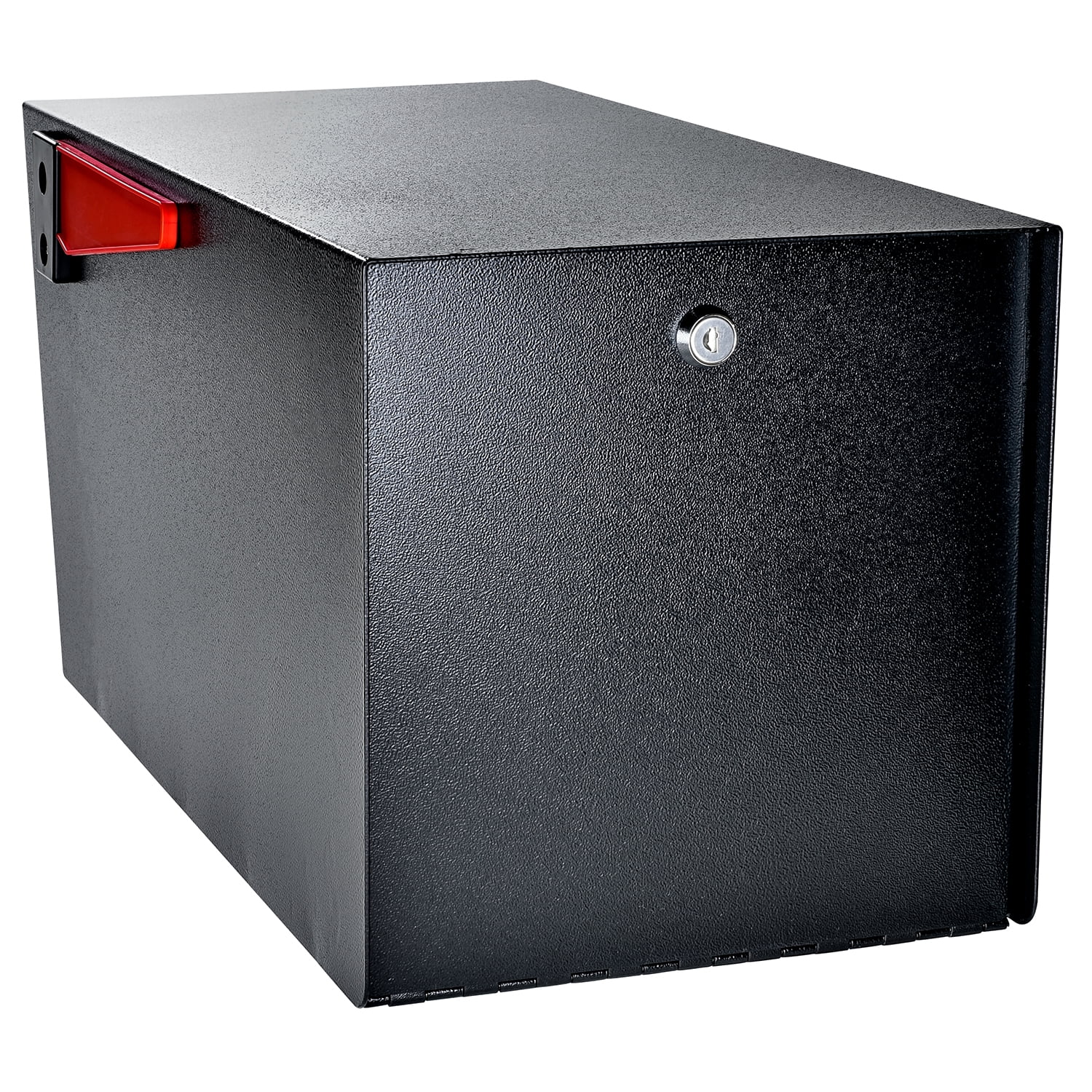 Mail Manager Street Safe Latitude Locking Security Mailbox (Front & Rear Access), Black