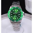 thumbnail image 3 of Reloj De Cuarzo Con Esfera Grande Simple Rolex De Acero Inoxidable Casual Para Hombre, 3 of 4